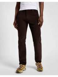 LEE MĘSKIE SPODNIE SZTRUKSOWE SZTRUKS RIDER ESPRESSO 112355799 L701007765. Brązowe spodnie materiałowe męskie Lee, l, bez wzorów, z bawełny, eleganckie. W wyprzedaży za 129.99 zł.