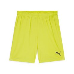 Szorty Puma. Żółte krótkie spodenki sportowe męskie Puma, xl, bez wzorów, z materiału, do piłki nożnej. Za 108.05 zł.