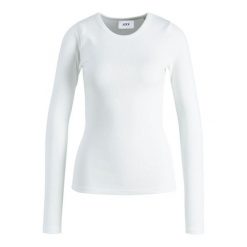 Koszulka damska JJXX freya. Białe t-shirty damskie JJXX, l, bez wzorów, z bawełny, bez kołnierzyka. Za 89.10 zł.