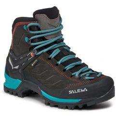 Trekkingi Salewa. Szare kozaki damskie Salewa, bez wzorów, z gore-texu, trekkingowe. Za 1,149.00 zł.