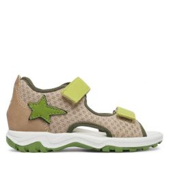 Sandały Primigi. Zielone sandały chłopięce Primigi, bez zapięcia. Za 209.99 zł.