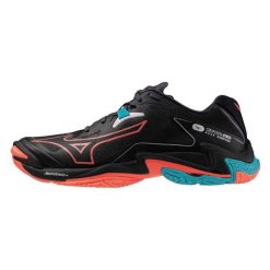 Buty halowe Mizuno Wave Lightning Z. Czarne buty sportowe męskie Mizuno, bez zapięcia, do siatkówki, mizuno wave. W wyprzedaży za 506.45 zł.