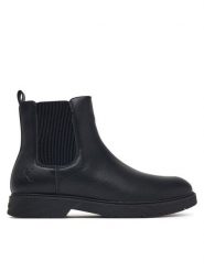 Calvin Klein Botki Chelsea Boot V3X5-83498-1355 D Czarny. Czarne botki dziewczęce Calvin Klein, ze skóry, bez zapięcia. Za 434.99 zł.