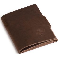 Woox Skórzany Portfel/Etui Na Karty Unisex | Handmade | Brązowy Moneta Medius Fuscus - - - 8595564773849. Portfele męskie Woox. Za 70.88 zł.