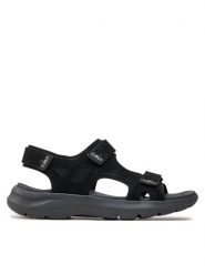 CMP Sandały Emby Hiking Sandal 3Q93637 Czarny. Czarne sandały męskie CMP, ze skóry, bez zapięcia. Za 209.99 zł.