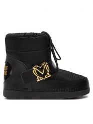 LOVE MOSCHINO Śniegowce JA24062G1LISB00A Czarny. Czarne śniegowce i trapery damskie Love Moschino, z materiału. Za 729.99 zł.