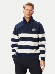 Tommy Hilfiger Bluza Nautical MW0MW43190 Granatowy Regular Fit. Niebieskie bluzy męskie Tommy Hilfiger, m, bez wzorów, z bawełny, bez kaptura. Za 649.99 zł.