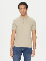 Calvin Klein Polo K10K114135 Szary Regular Fit. Szare koszulki polo męskie Calvin Klein, l, bez wzorów, z bawełny, bez ramiączek. Za 219.99 zł.