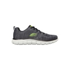 Buty do chodzenia Męskie Skechers Track - Front Runner. Szare buty sportowe męskie Skechers, z gumy, bez zapięcia, trekkingowe. Za 269.99 zł.