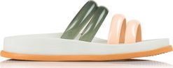 Melissa Klapki Melissa Soft Wave Ad M33421-52156. Klapki damskie Melissa, bez wzorów, bez obcasa. Za 174.30 zł.