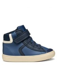 Geox Sneakersy B Gisli B461NA 054FU C4277 M Granatowy. Niebieskie buty sportowe chłopięce Geox, bez wzorów, ze skóry, bez zapięcia. Za 129.99 zł.