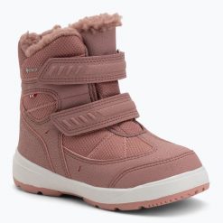 Śniegowce Viking Footwear Toasty Warm GTX 2V. Czerwone śniegowce dziewczęce Viking, z gore-texu, przed kolano, bez zapięcia. Za 289.99 zł.