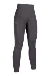 Damskie legginsy jeździeckie z pełną przyczepnością HKM Alice. Zielone legginsy damskie HKM REITSPORT, s, bez wzorów, z materiału. Za 291.00 zł.