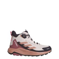 Buty Terrex Anylander Mid Rain.Rdy Hiking. Czerwone trekkingi damskie Adidas. Za 449.00 zł.