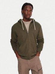 Quiksilver Bluza Salt Water EQYFT05160 Zielony Regular Fit. Zielone bluzy męskie Quiksilver, l, bez wzorów, z bawełny, bez kaptura. Za 249.99 zł.