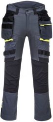 Portwest DX440 Spodnie z kieszeniami kaburowymi DX4 nakolanniki granatowy 34. Niebieskie spodnie sportowe męskie Portwest, m, bez wzorów. Za 430.90 zł.