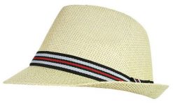 Wakacyjny Męski Kapelusz, Letni, Beżowy, Trilby, Z Celulozy, Pako Jeans. Brązowe czapki i kapelusze męskie Pako Jeans, na lato, bez wzorów, z jeansu, klasyczne. Za 45.00 zł.