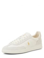 Polo Ralph Lauren skórzane trampki Mężczyźni skóra biały, 44. Białe trampki męskie Polo Ralph Lauren, bez wzorów, ze skóry, sportowe, bez zapięcia. Za 699.95 zł.