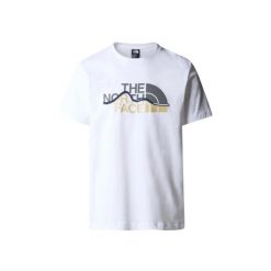 The North Face Koszulka S/S Mountain Line Nf0A87Ntfn4. Białe koszulki sportowe męskie The North Face, s, bez wzorów, bez kołnierzyka, bez ramiączek. Za 114.99 zł.