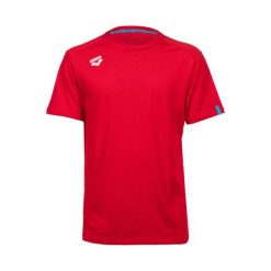 Koszulka Arena Team T-Shirt Panel. Czerwone koszulki sportowe damskie Arena, bez wzorów, sportowe, bez kołnierzyka. Za 109.00 zł.