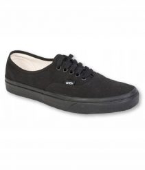 Vans Authentic Czarne 47 (VN000EE3BKA). Czarne trampki męskie Vans, bez wzorów, bez zapięcia. Za 244.36 zł.