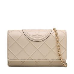 Torebka Tory Burch. Brązowe kopertówki damskie Tory Burch, bez wzorów, bez dodatków. Za 1,499.00 zł.