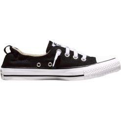 Trampki damskie Converse CT All Star Shoreline Slip. Czarne trampki i tenisówki damskie Converse, bez wzorów, z materiału, retro, bez zapięcia. Za 390.00 zł.