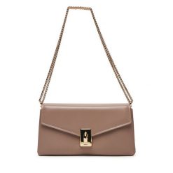 Torebka Furla. Brązowe torebki do ręki damskie Furla, bez wzorów, wizytowe, bez dodatków. Za 1,119.00 zł.