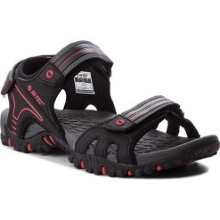 Sandały HI-TEC - Taman AVSSS18-HT-01-Q2 Black/Red. Czarne sandały męskie Hi-tec, z materiału. W wyprzedaży za 129.00 zł.