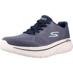 Buty SKECHERS GO WALK ARCH FIT N JOY JUNI Niebieski. Niebieskie trekkingi męskie Skechers, trekkingowe. Za 365.99 zł.