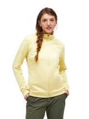 Bluza Peak Performance damska Rider Tech Zip Jacket żółta - S. Żółte bluzy damskie Peak Performance, s, bez wzorów, z elastanu, bez kaptura. Za 599.00 zł.