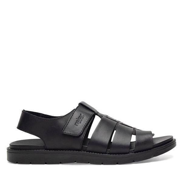 Sandały Rieker. Czarne sandały męskie Rieker, bez zapięcia. Za 243.99 zł.
