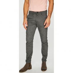 Jack & Jones - Spodnie. Szare eleganckie spodnie męskie Jack & Jones, z bawełny. Za 259.90 zł.