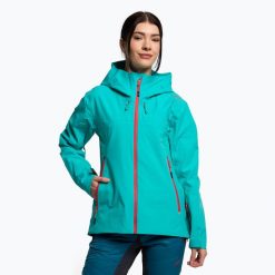 Kurtka skiturowa damska CMP 31Z2196. Niebieskie bluzy sportowe damskie CMP, na zimę, xs, bez wzorów, bez kaptura. Za 509.99 zł.