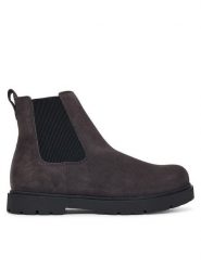 Birkenstock Sztyblety Highwood Slip On 1033157 Szary ciemny. Szare botki męskie Birkenstock, bez wzorów, ze skóry, bez zapięcia. Za 854.99 zł.