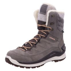 Buty trekkingowe damskie Lowa Calceta Evo Gtx. Szare obuwie sportowe damskie Lowa, bez wzorów, z gore-texu, do biegania. Za 1,068.00 zł.