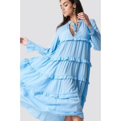 Trendyol Sukienka maxi Flywheel - Blue. Sukienki damskie marki Trendyol. Za 161.95 zł.
