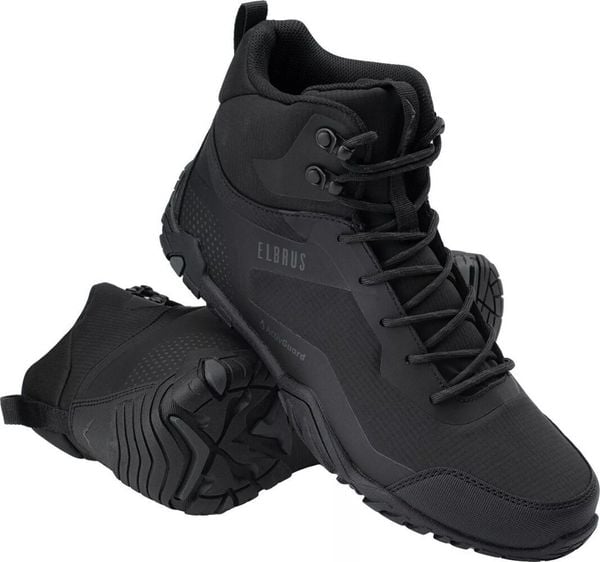 Buty trekkingowe męskie Elbrus JEFREY MID AG czarne r. 43. Czarne trekkingi męskie ELBRUS. Za 238.48 zł.