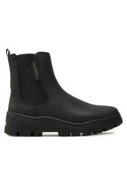 Napapijri Kozaki NP0A4IJG Czarny. Czarne kozaki męskie Napapijri, ze skóry. Za 459.99 zł.
