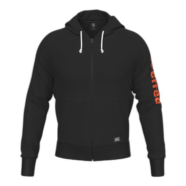 Bluza z kapturem i zamkiem błyskawicznym Errea Essential. Brązowe bluzy męskie ERREA, bez wzorów, z kapturem. W wyprzedaży za 165.50 zł.