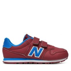 Sneakersy New Balance. Czerwone trampki i tenisówki chłopięce New Balance, bez wzorów, bez zapięcia. Za 199.99 zł.