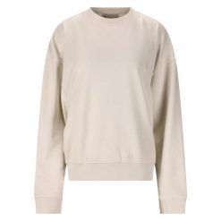 Damska bluza z okrągłym dekoltem Athlecia Crecy. Szare bluzy damskie Athlecia, bez wzorów, z materiału, bez kaptura, na fitness i siłownię. Za 159.00 zł.