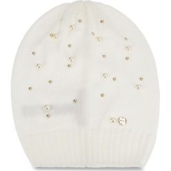 Czapka LIU JO - Cappello Maglia Perl N68251 M0300 Bianco Iana 00086. Czapki i kapelusze damskie marki Liu Jo. W wyprzedaży za 179.00 zł.