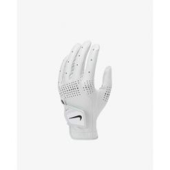 Rękawiczki damskie Nike tour classic 3. Białe obuwie sportowe damskie Nike, bez wzorów, ze skóry, na golfa. Za 144.00 zł.