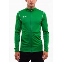 Bluza Męska Rozpinana Nike Dri-FIT Park 20 Sportowa bez Kaptura roz. S. Zielone bluzy męskie Nike, m, bez wzorów, bez kaptura, dri-fit (nike). Za 113.00 zł.