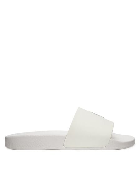 Polo Ralph Lauren Klapki 804973925001 Écru. Białe klapki damskie Polo Ralph Lauren, bez wzorów, bez obcasa. Za 319.99 zł.