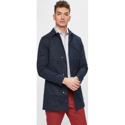 Casual Friday - Kurtka. Niebieskie kurtki męskie Casual Friday, m, bez wzorów, z bawełny, casualowe, długie, bez kaptura. W wyprzedaży za 319.90 zł.