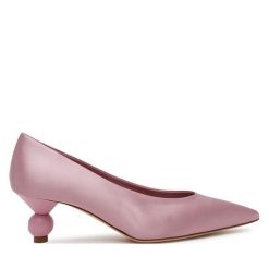 Czółenka Weekend Max Mara. Czerwone czółenka damskie Weekend Max Mara, bez wzorów, bez obcasa, bez zapięcia. Za 1,009.00 zł.
