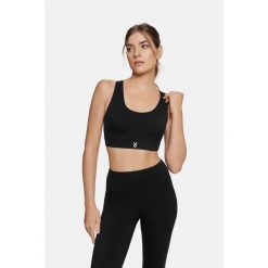 Crop top damski Light Cardiobunny na ramiączka. Czarne obuwie sportowe damskie Cardio Bunny, bez wzorów, na fitness i siłownię. Za 39.99 zł.
