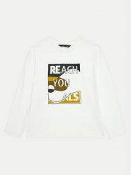 Mayoral Bluzka 7081 Écru Regular Fit. T-shirty dla chłopców Mayoral, bez wzorów, z bawełny, bez ramiączek. Za 49.99 zł.